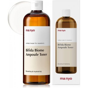 Ампульный укрепляющий тонер с бифидобактериями Manyo Bifida Biome Ampoule Toner, 400мл