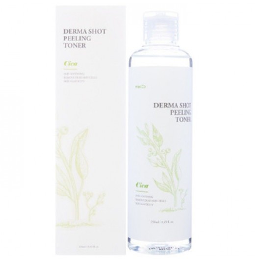 Пилинг тонер с экстрактом центеллы Med B Cosmetic Derma Shot Peeling Toner Cica, 250мл