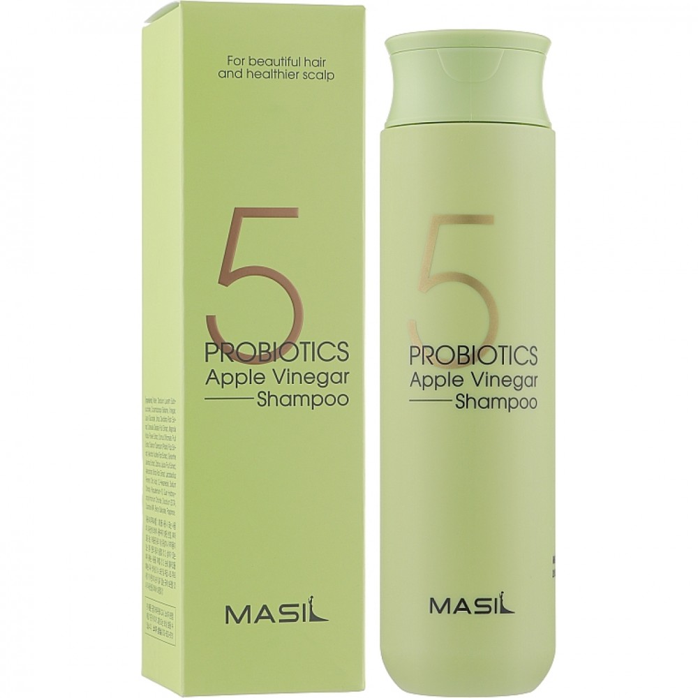 Шампунь с яблочным уксусом MASIL 5 Probiotics Apple Vinegar Shampoo, 300мл