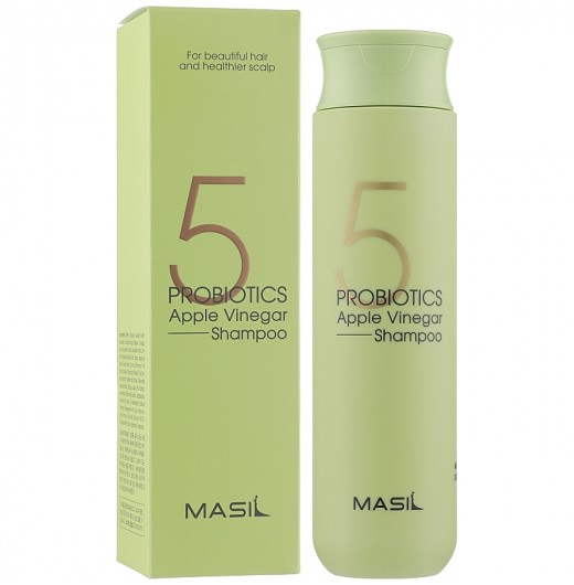 Шампунь с яблочным уксусом MASIL 5 Probiotics Apple Vinegar Shampoo, 300мл