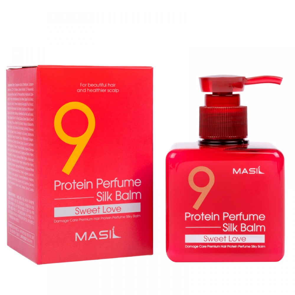 Бальзам несмываемый Masil для поврежденных волос 9 Protein Perfume Silk Balm SWEET LOVE, 180мл Бальзам несмываемый Masil для поврежденных волос 9 Protein Perfume Silk Balm SWEET LOVE, 180мл