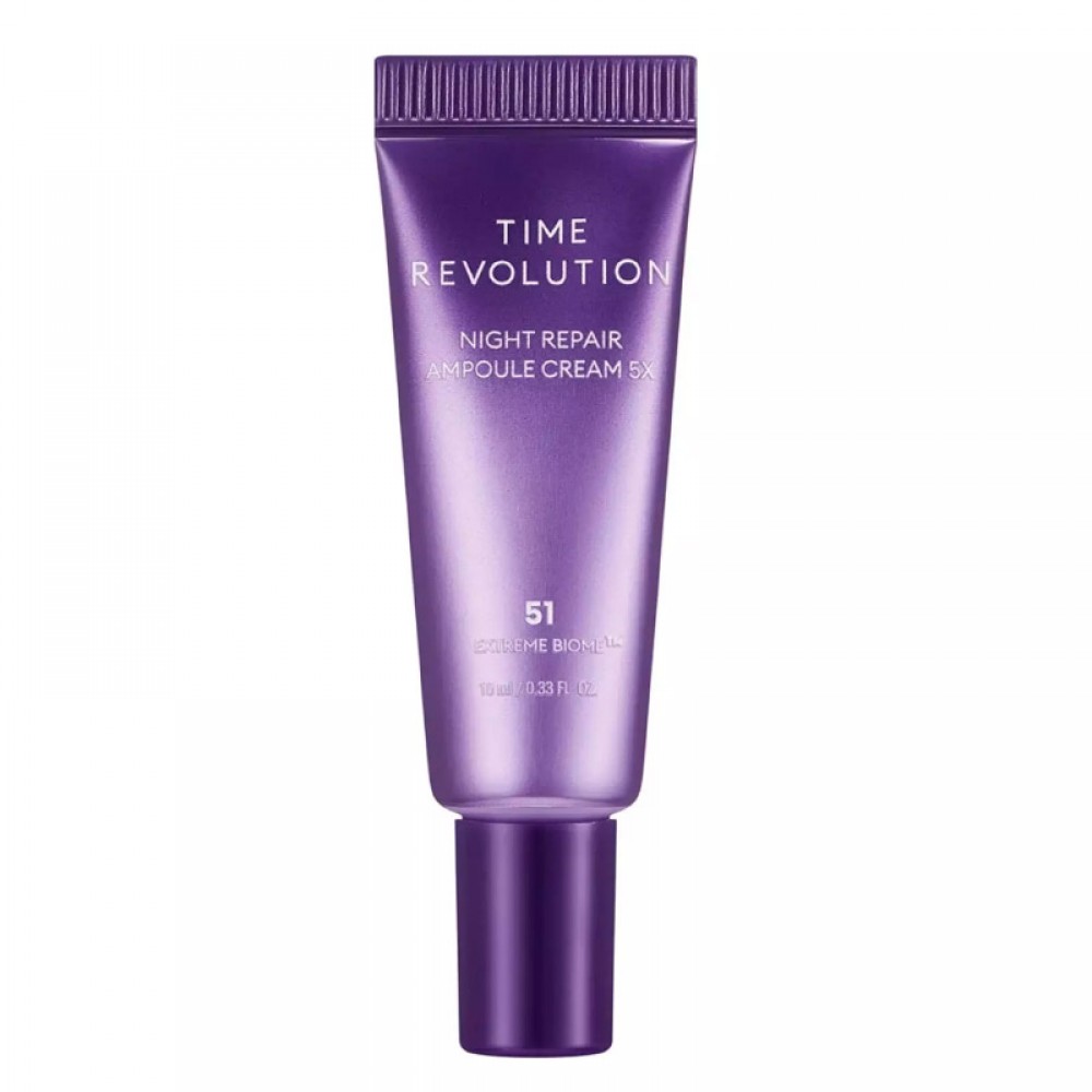 Антивозрастной ночной ампульный крем для лица MISSHA Time Revolution Night Repair Ampoule Cream 5X, 10 мл Антивозрастной ночной ампульный крем для лица MISSHA Time Revolution Night Repair Ampoule Cream 5X, 10 мл