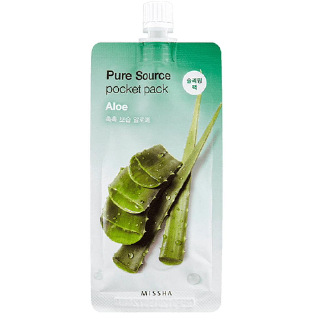 Ночная маска для лица MISSHA Pure Source Aloe, 10мл Ночная маска для лица MISSHA Pure Source Aloe, 10мл