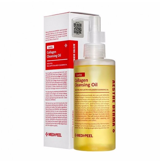 Гидрофильное масло с лактобактериями Medi-Peel Red Lacto Collagen Cleansing Oil, 200мл