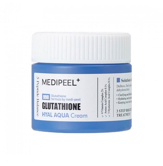 Осветляющий крем Medi-Peel Glutathione Hyal Aqua Cream, 50мл