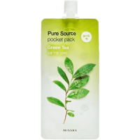 Ночная маска для лица MISSHA Pure Source Green Tea, 10мл