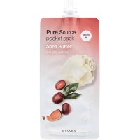 Ночная маска для лица MISSHA Pure Source Shea Butter, 10мл
