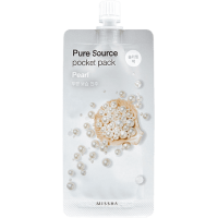 Ночная маска для лица MISSHA Pure Source Pocket Pack Pearl, 10мл