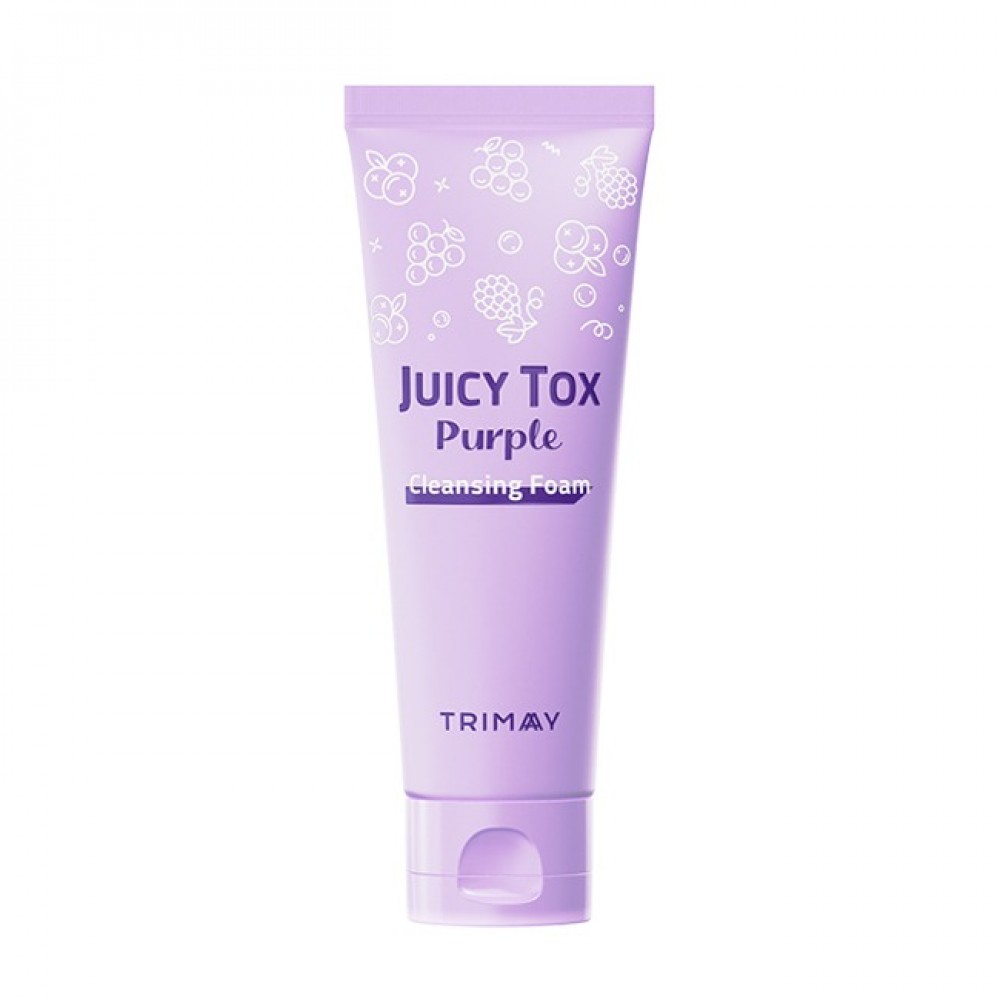 Пенка для умывания Trimay Juicy Tox Purple Cleansing Foam 120 мл