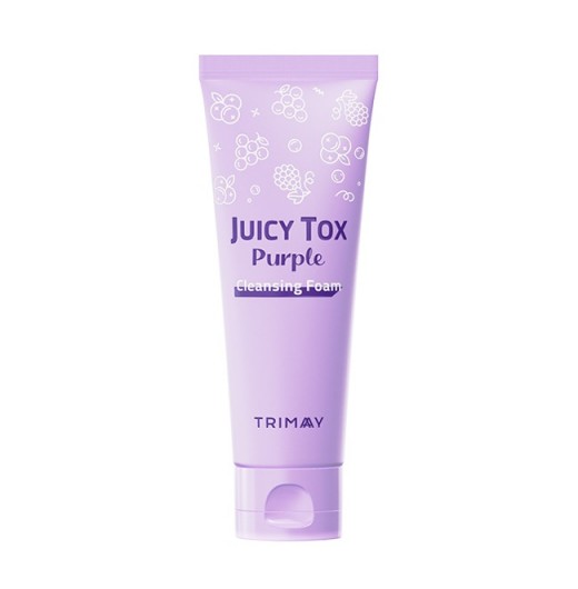 Пенка для умывания Trimay Juicy Tox Purple Cleansing Foam 120 мл