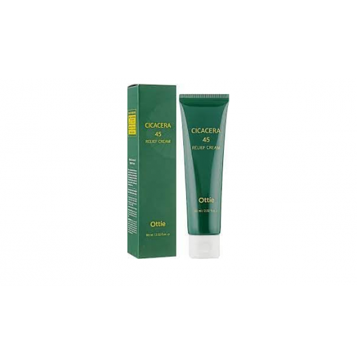 Крем-флюид для лица с центеллой Ottie Cicacera 45 Relief Cream, 60мл