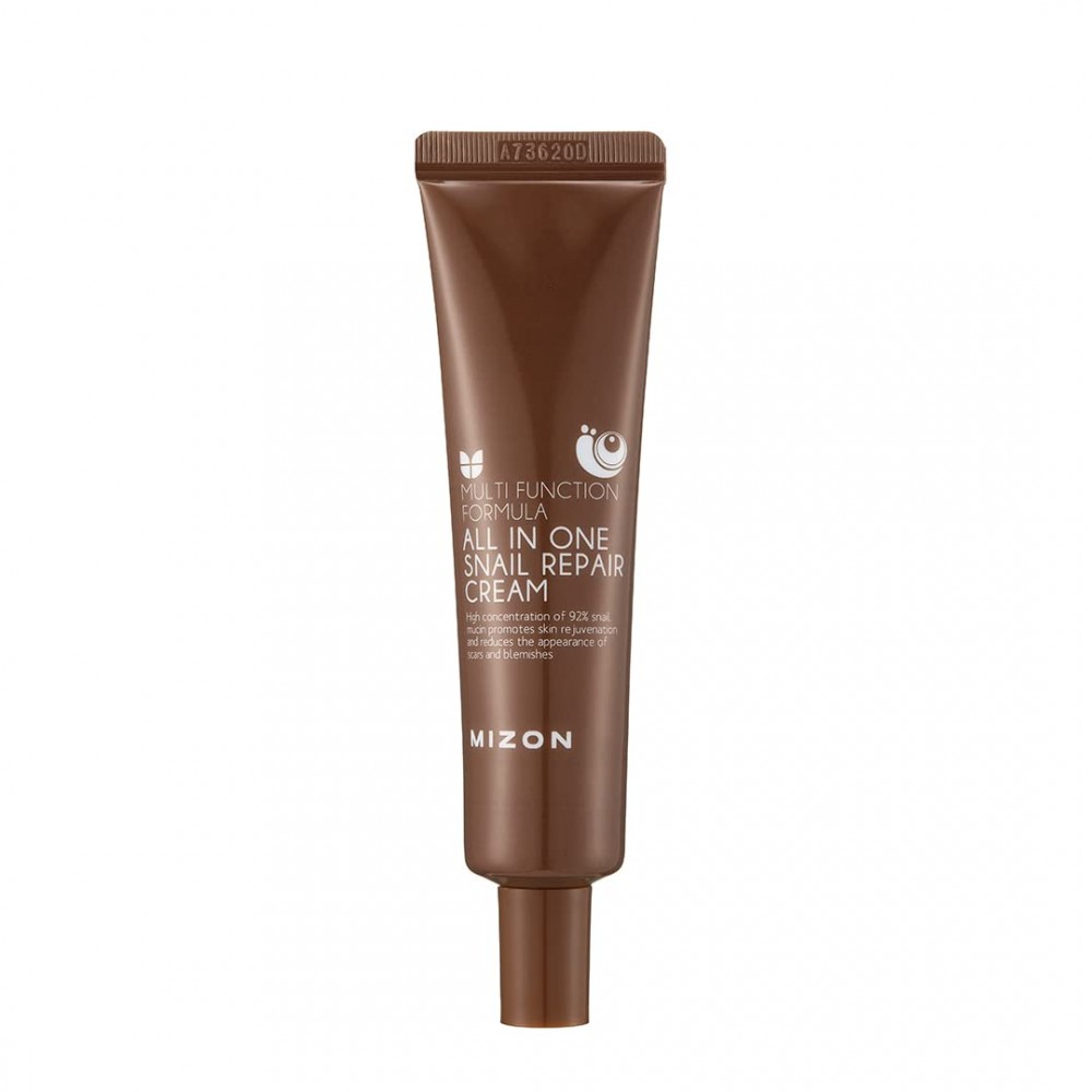 Крем для лица с 92% экстрактом улитки Mizon All in One Snail Repair Cream (Tube), 30 мл Крем для лица с 92% экстрактом улитки Mizon All in One Snail Repair Cream (Tube), 30 мл