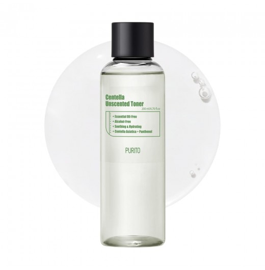 Тонер безмасляный с центеллой PURITO Centella Unscented Toner (30мл) (до 27.04.2024)