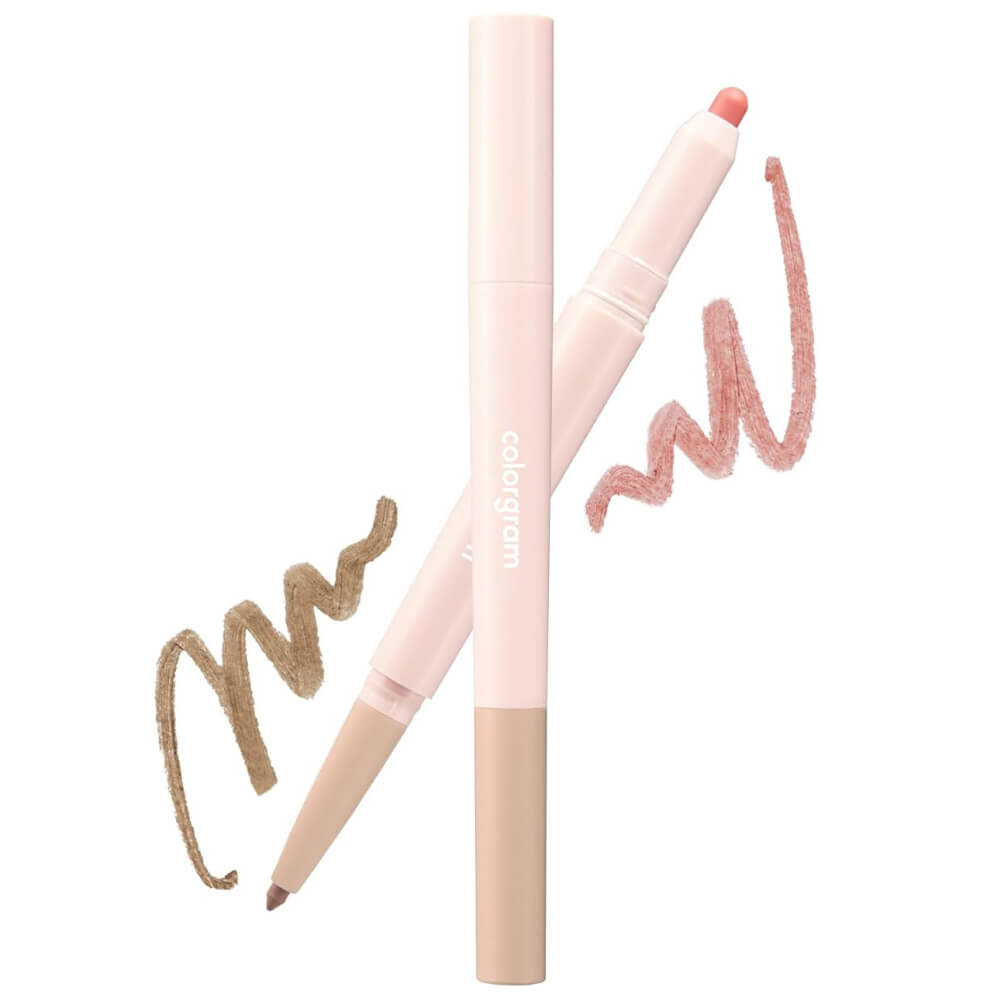 Двойной автоматический карандаш для губ colorgram All In One Over-Lip Maker 01 Warm Peach Двойной автоматический карандаш для губ colorgram All In One Over-Lip Maker 01 Warm Peach