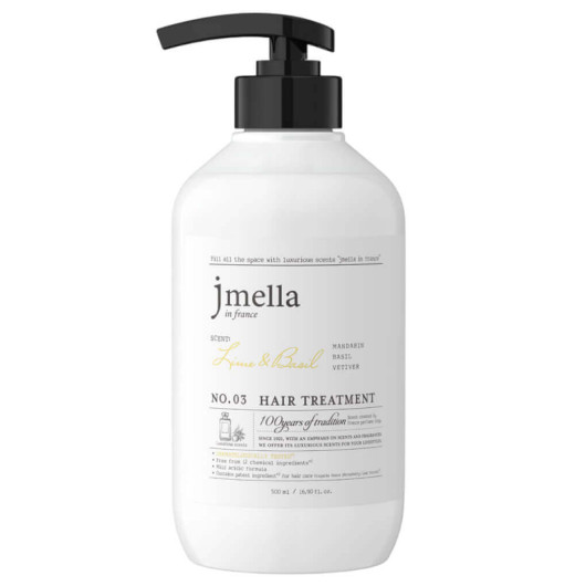 Парфюмированный кондиционер для волос Jmella In France Hair Treatment 03 Lime & Basil