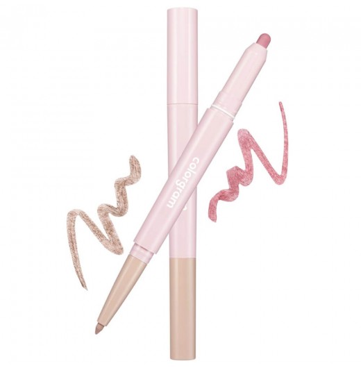 Двойной автоматический карандаш для губ colorgram All In One Over-Lip Maker 05 Cool Rose
