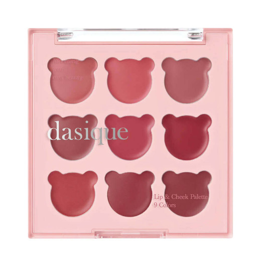 Кремовая палетка для макияжа губ и щёк Dasique Mood Painting Lip & Cheek Palette 06 Sweet Bear