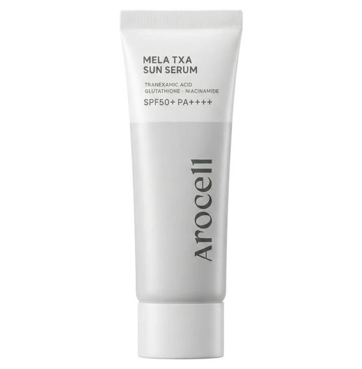 Солнцезащитная сыворотка против пигментации Arocell Mela TXA Sun Serum SPF50+ PA++++