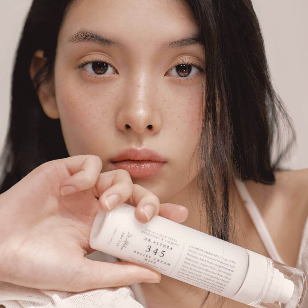 Успокаивающий мист с гидролатом риса и пантенолом Dr. Althea 345 Relief Cream Mist 100 мл