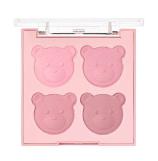 Палетка румян Dasique Blending Mood Cheek Bear Limited Edition 17 Mauve Bear