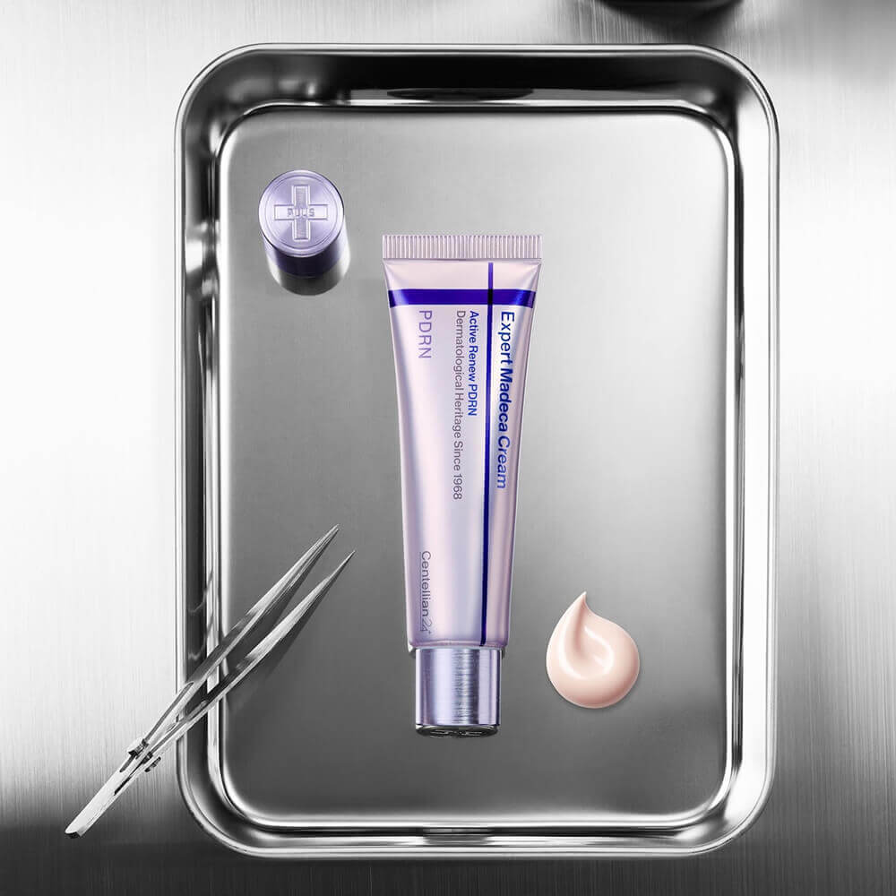 Восстанавливающий крем с центеллой и ПДРН Centellian24 Expert Madeca Cream Active Renew PDRN