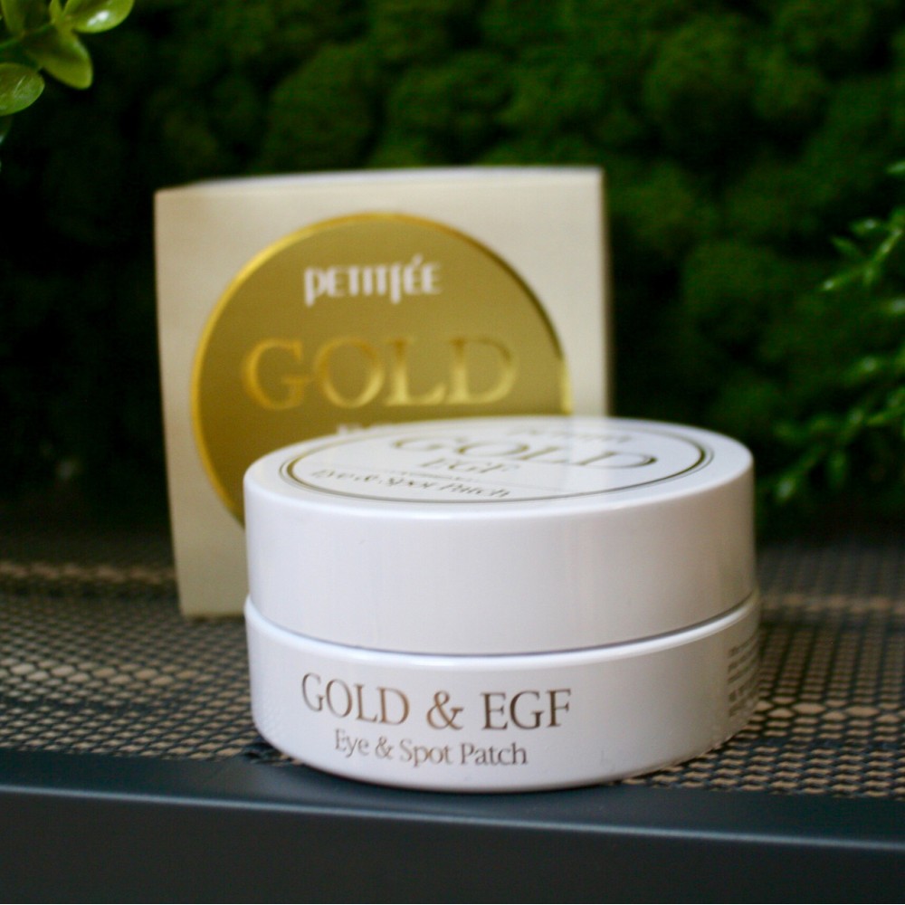 Гидрогелевые патчи для глаз с частицами золота Petitfee Gold & EGF Eye & Spot Patch, 90 шт.