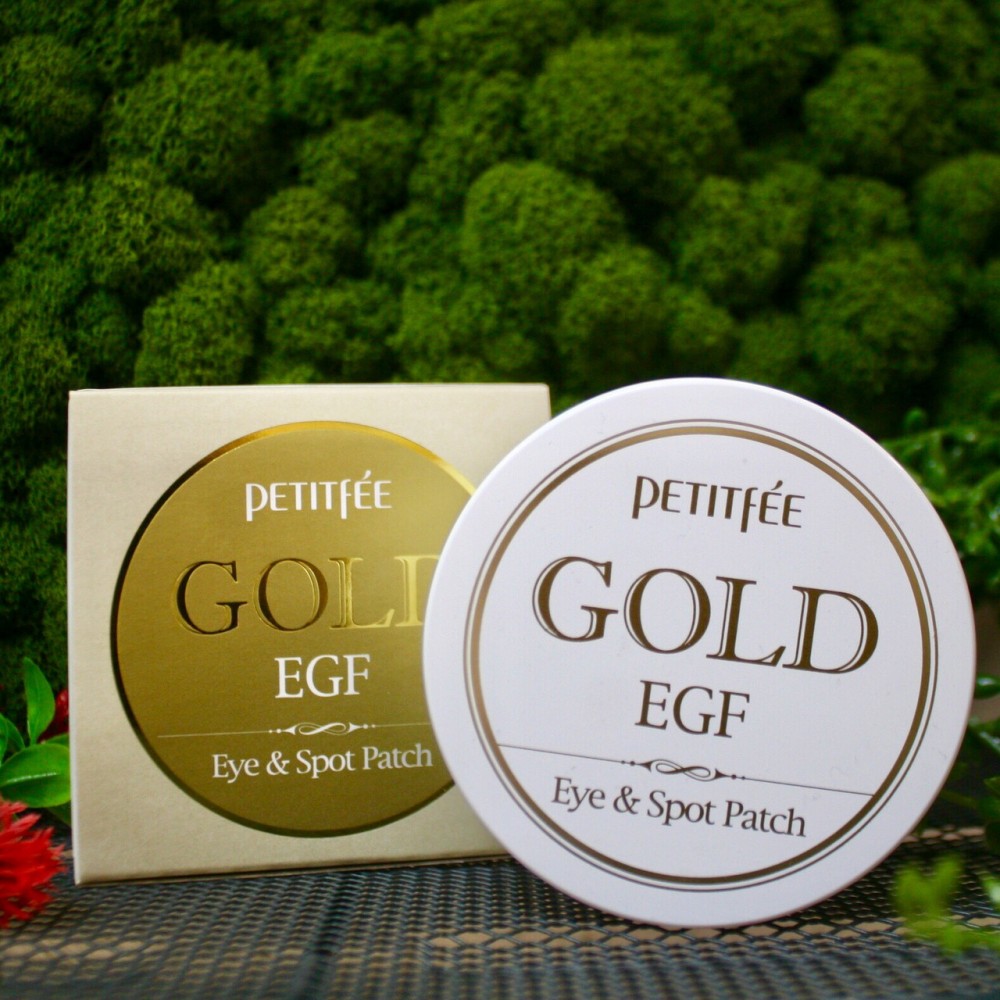 Гидрогелевые патчи для глаз с частицами золота Petitfee Gold & EGF Eye & Spot Patch, 90 шт.