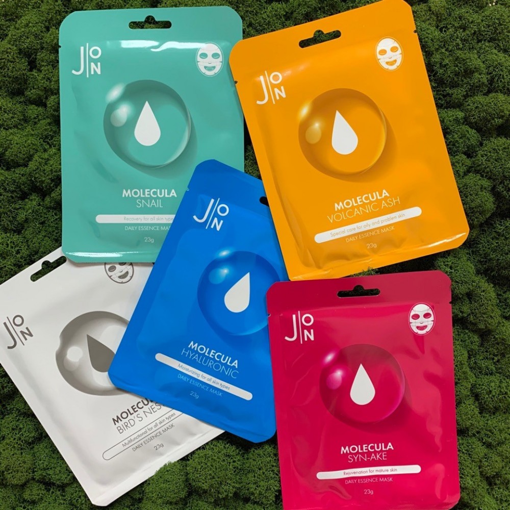 Тканевая маска для лица со змеиным пептидом J:ON Syn-Ake Daily Mask Sheet