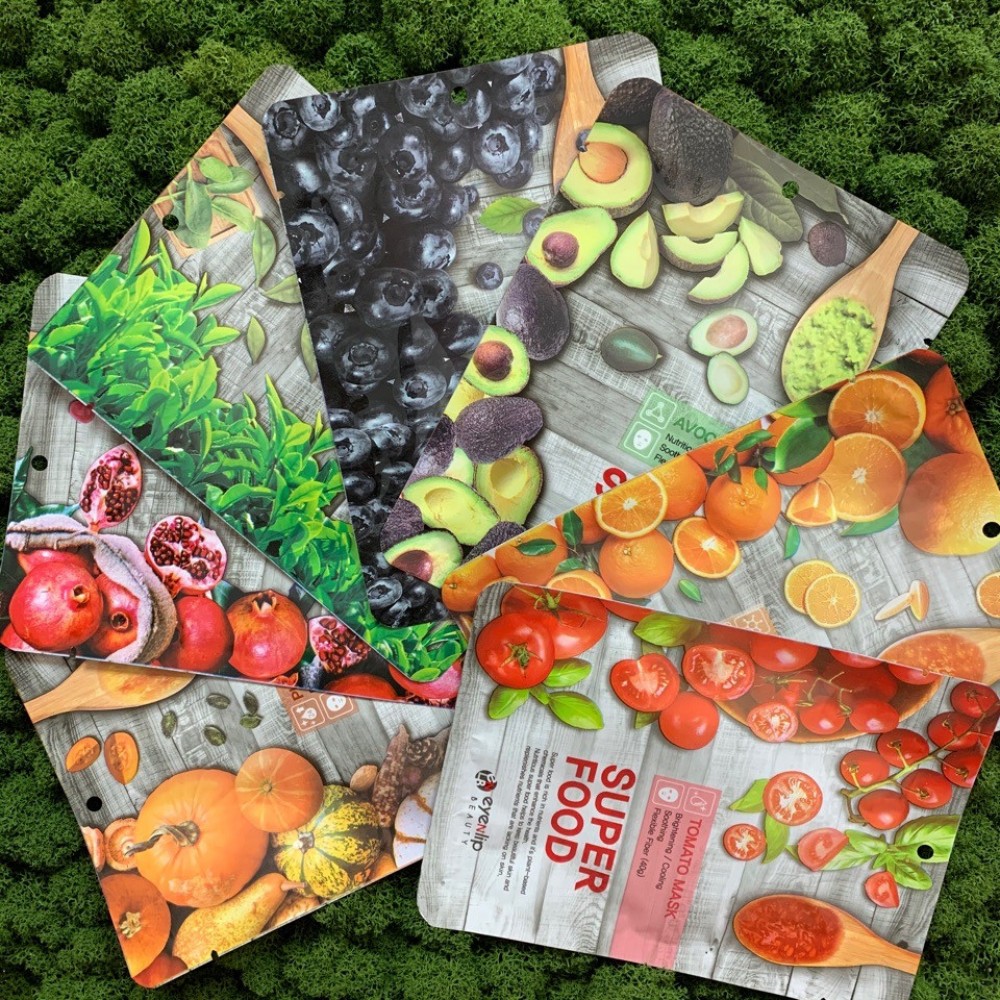Тканевая маска для лица с экстрактом томата Eyenlip Super Food Tomato Mask
