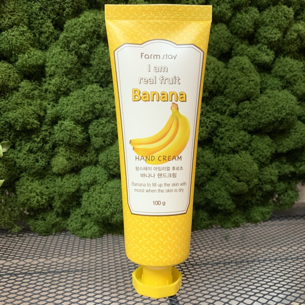 Крем для рук с экстрактом банана FarmStay I Am Real Fruit Banana Hand Cream, 100 мл Крем для рук с экстрактом банана FarmStay I Am Real Fruit Banana Hand Cream, 100 мл