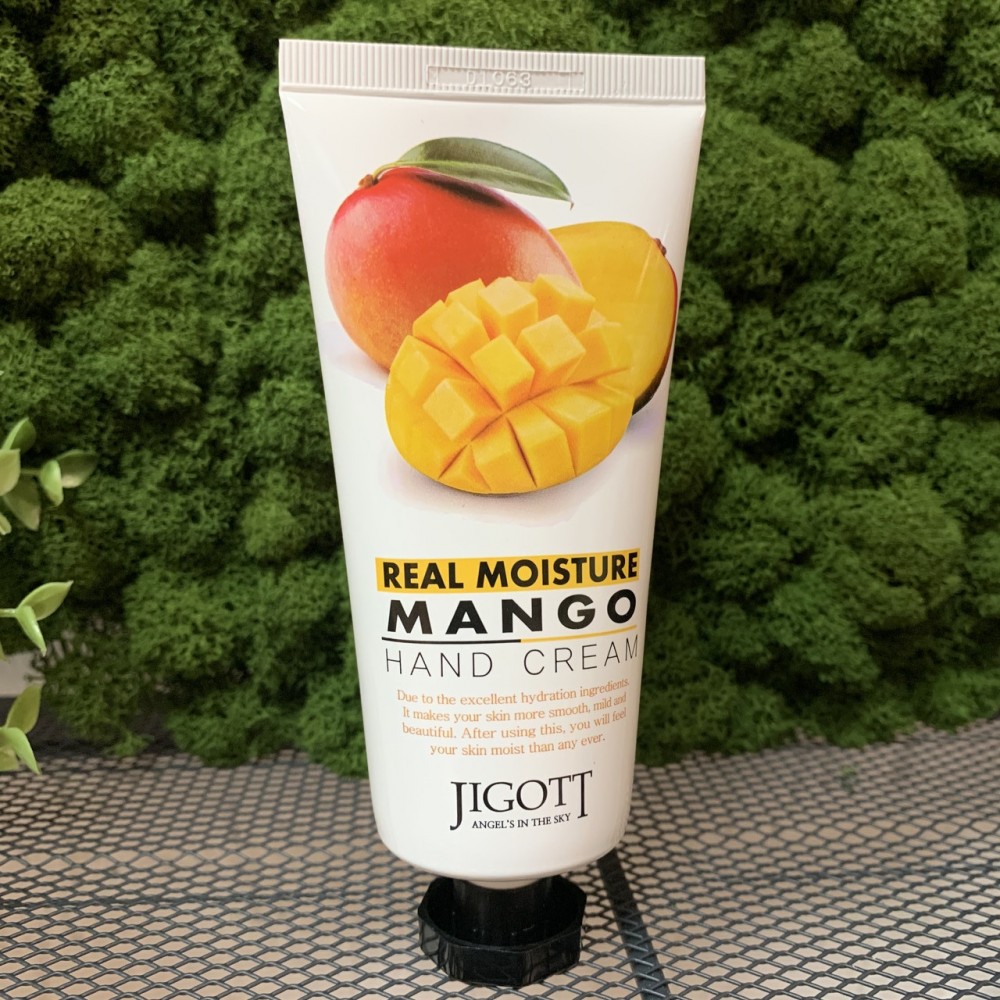 Крем для рук с манго Jigott Real Moisture Mango Hand Cream, 100 мл