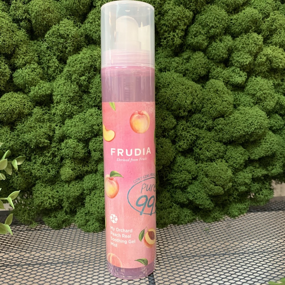 Увлажняющий гель-мист с персиком Frudia My Orchard Peach Real Soothing Gel Mist, 125 мл Увлажняющий гель-мист с персиком Frudia My Orchard Peach Real Soothing Gel Mist, 125 мл