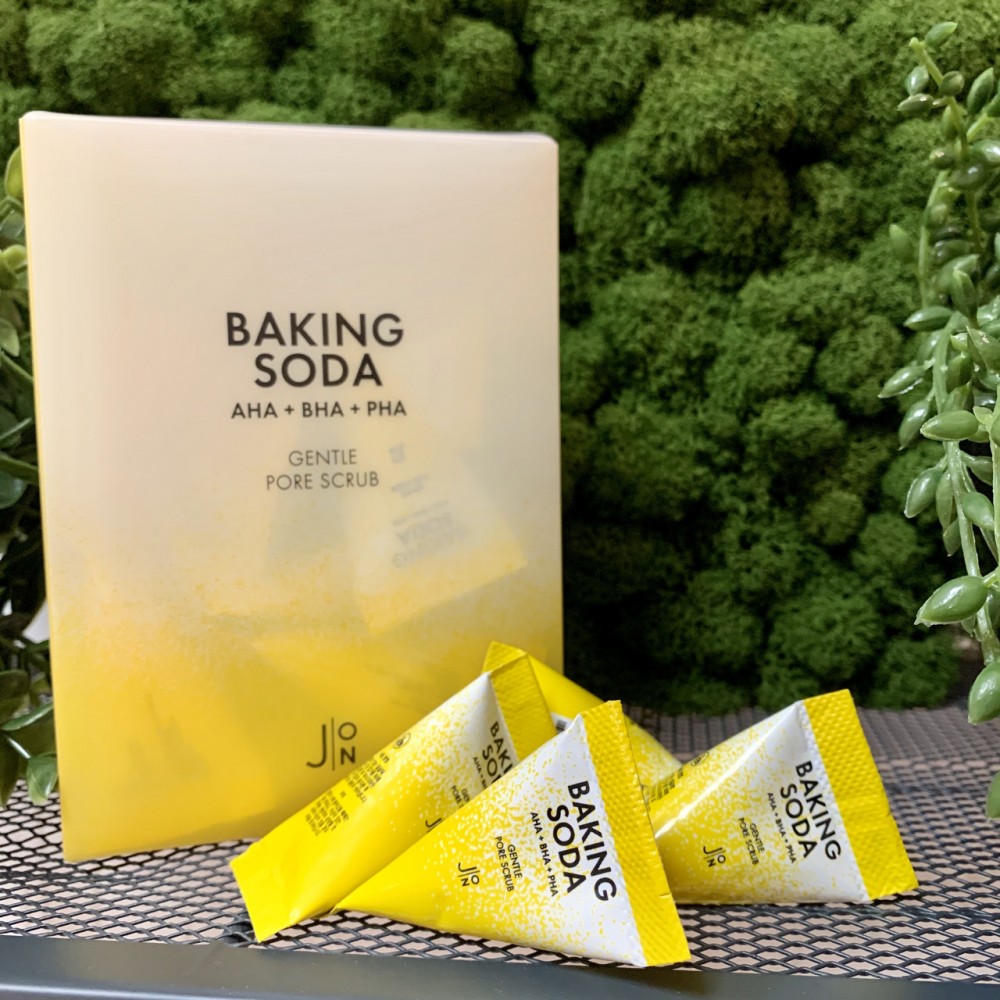 Скраб для лица содовый и 3 типами кислот J:ON Baking Soda Gentle Pore Scrub, 1 шт Скраб для лица содовый и 3 типами кислот J:ON Baking Soda Gentle Pore Scrub, 1 шт