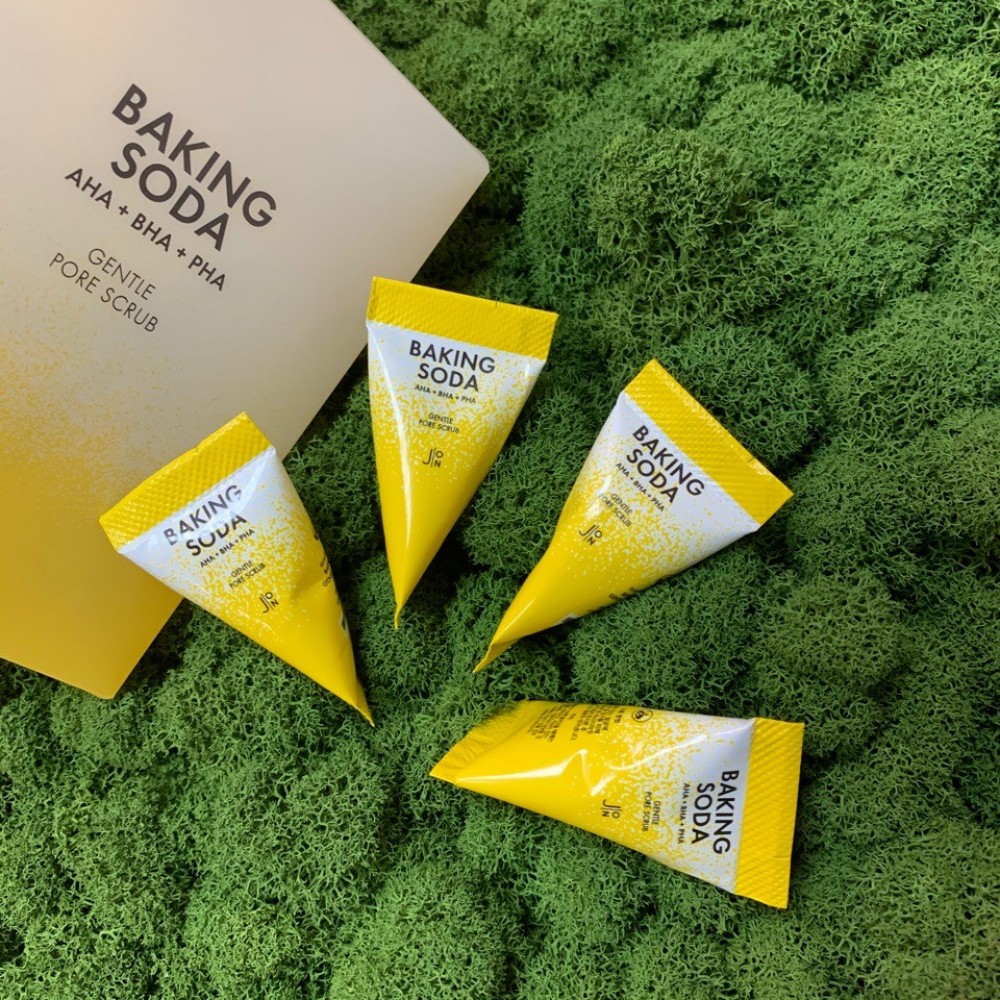 Скраб для лица содовый и 3 типами кислот J:ON Baking Soda Gentle Pore Scrub, 1 шт Скраб для лица содовый и 3 типами кислот J:ON Baking Soda Gentle Pore Scrub, 1 шт