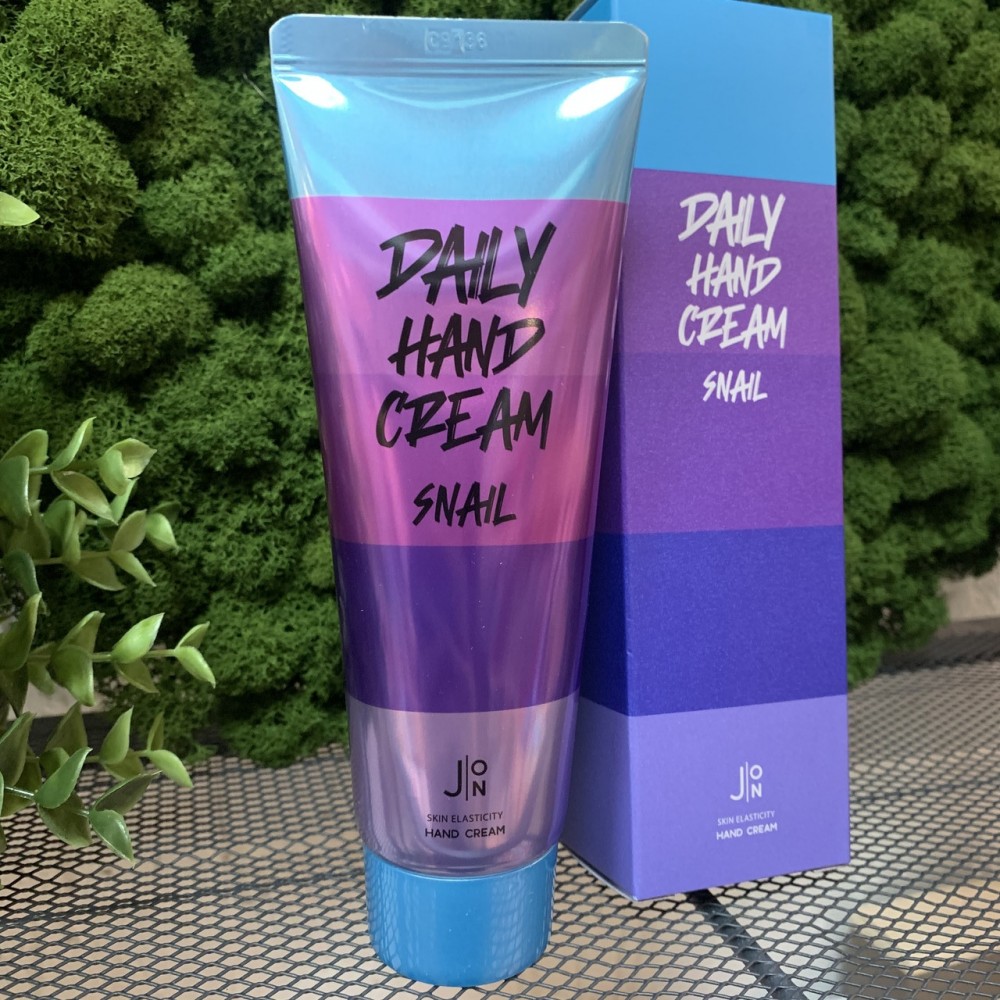 Крем для рук с муцином улитки J:ON Daily Hand Cream Snail, 100 мл Крем для рук с муцином улитки J:ON Daily Hand Cream Snail, 100 мл