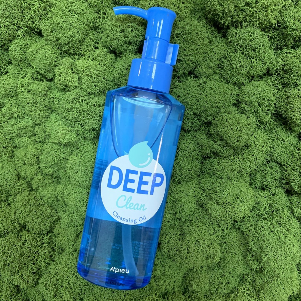 Гидрофильное масло для снятия макияжа и глубокой очистки пор A'Pieu Deep Clean Cleansing Oil, 160 мл Гидрофильное масло для снятия макияжа и глубокой очистки пор A'Pieu Deep Clean Cleansing Oil, 160 мл