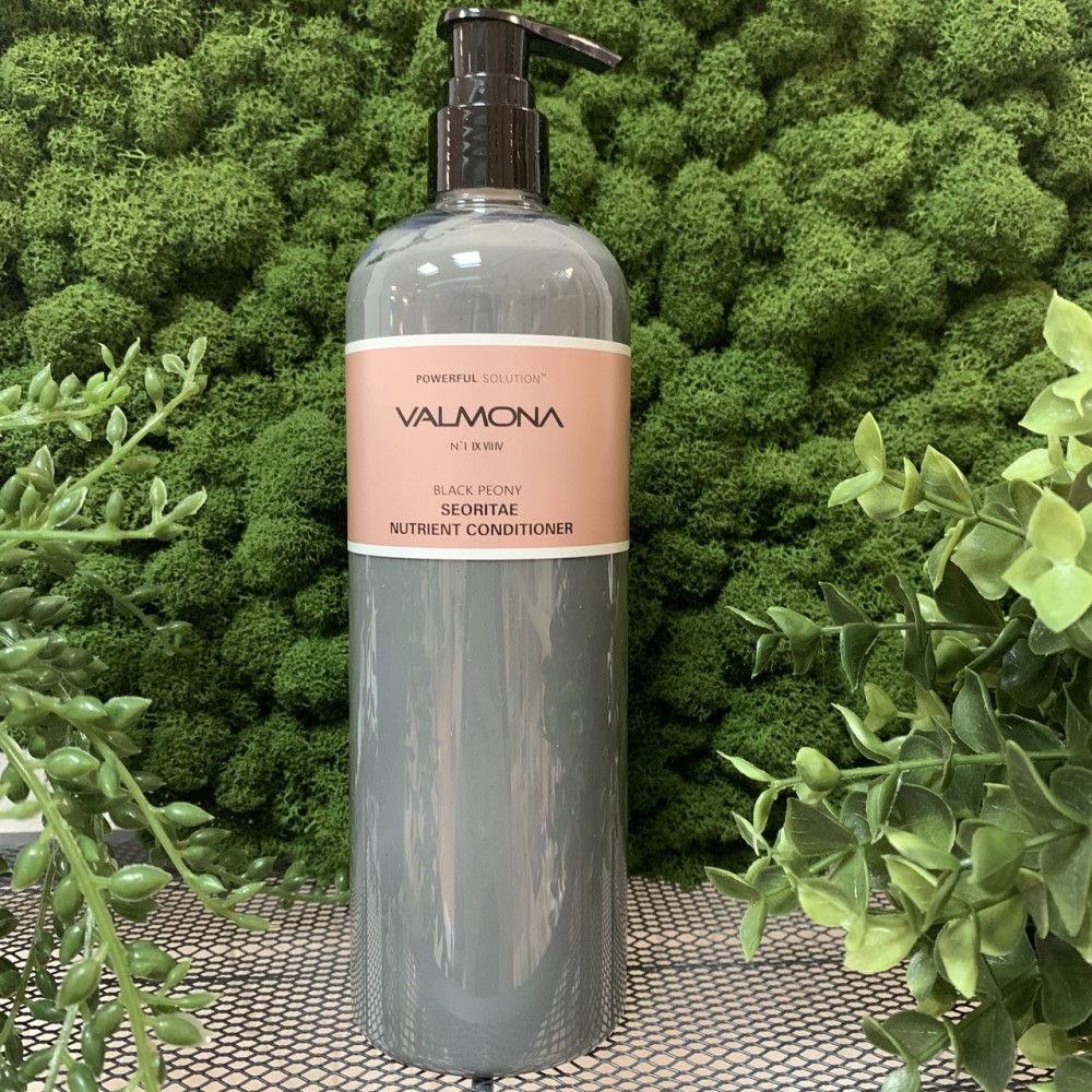 Кондиционер для волос Evas Valmona Powerful Solution Black Peony Seoritae Nutrient Conditioner, 480 мл.