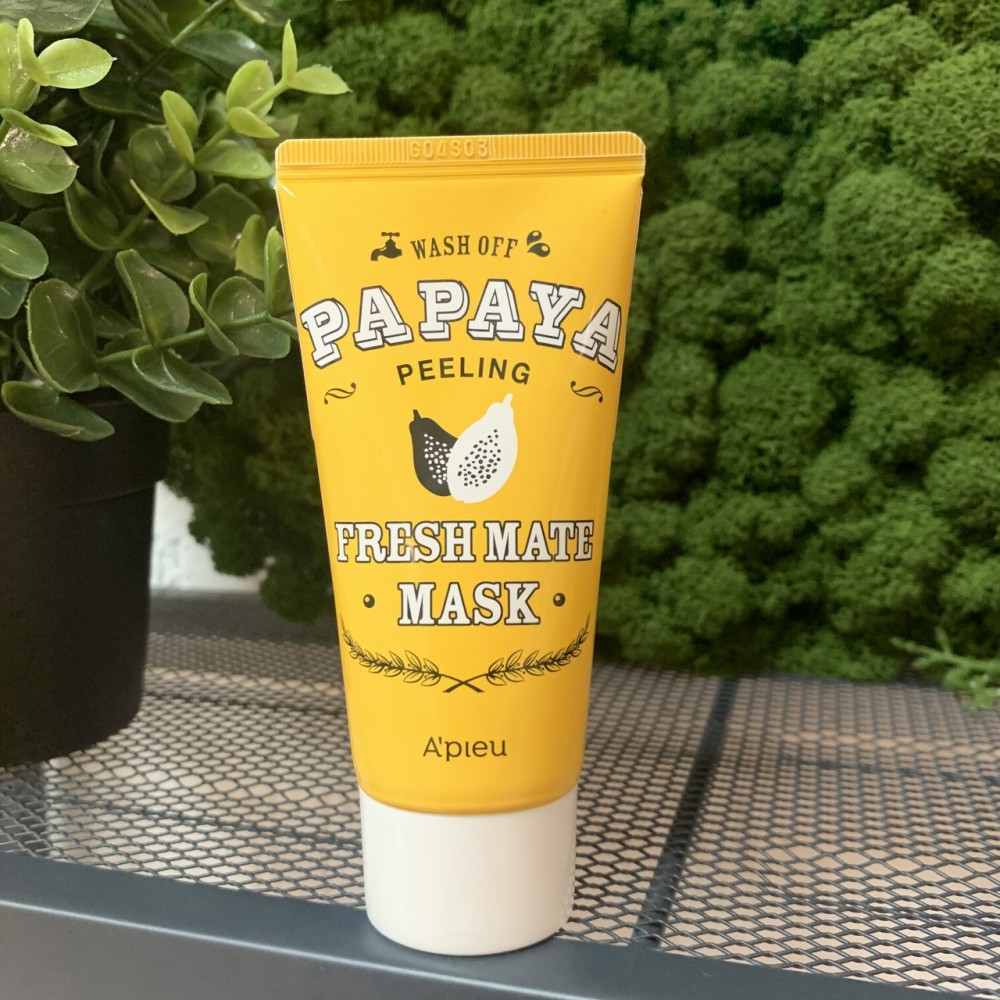 Маска-пилинг с папайей для мягкого очищения кожи лица A'Pieu Fresh Mate Papaya Mask, 50 мл. Маска-пилинг с папайей для мягкого очищения кожи лица A'Pieu Fresh Mate Papaya Mask, 50 мл.