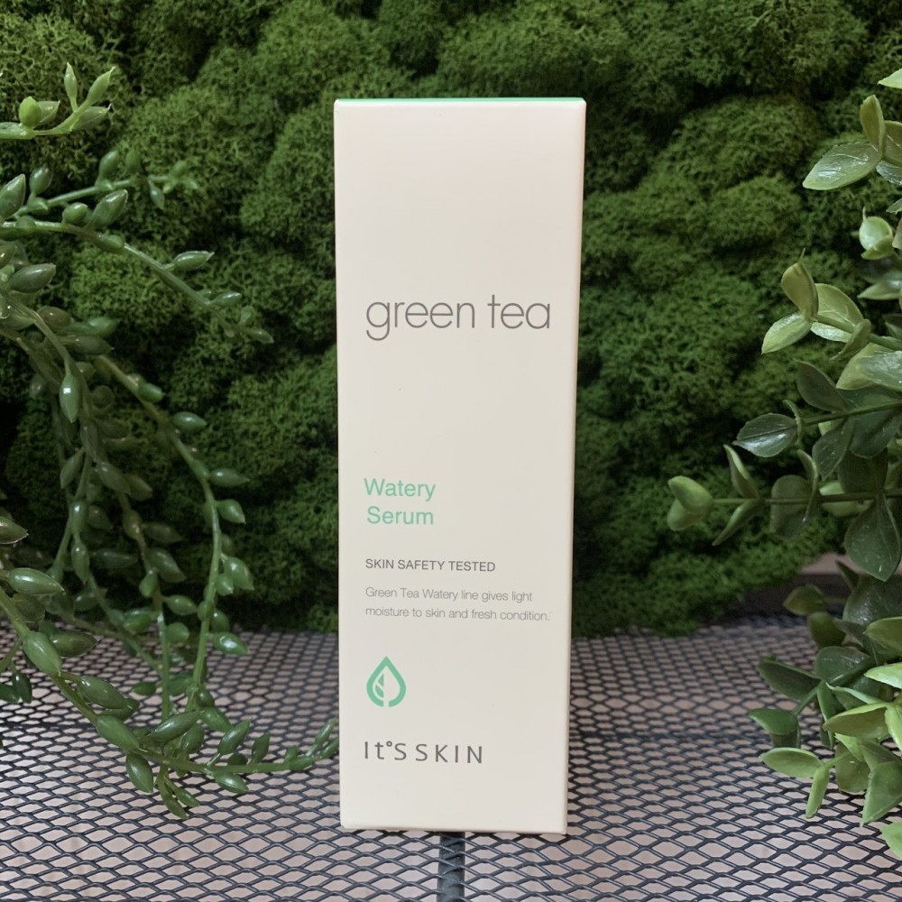 Сыворотка для лица увлажняющая с экстрактом зеленого чая It's Skin Green Tea Watery Serum, 40 мл