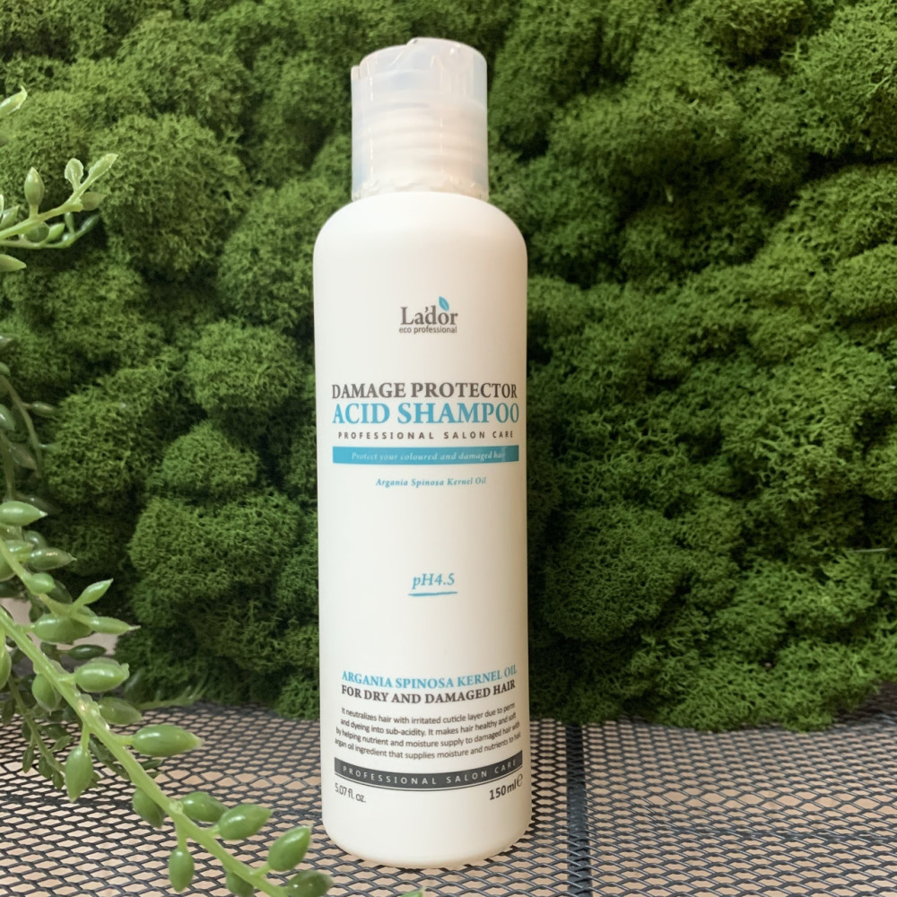 Шампунь для поврежденных волос La'dor Damage Protector Acid Shampoo, 150 мл Шампунь для поврежденных волос La'dor Damage Protector Acid Shampoo, 150 мл