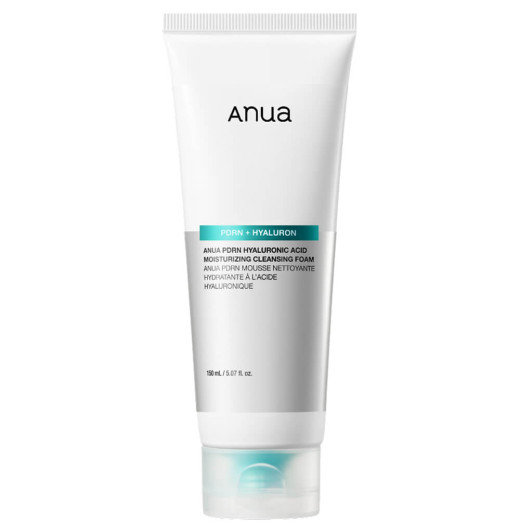 Мягкая пенка для умывания с ПДРН Anua PDRN Hyaluronic Acid Moisturizing Cleansing Foam