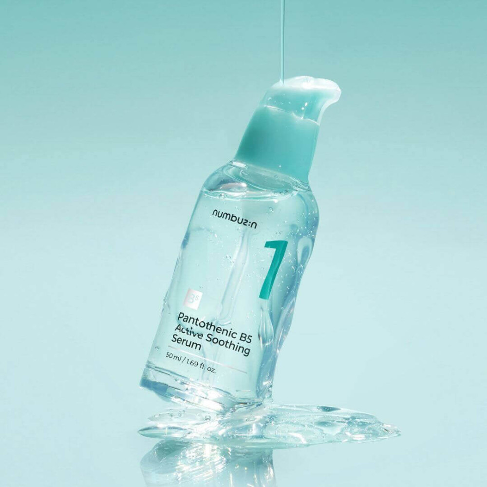 Успокаивающая сыворотка с пантенолом numbuzin No.1 Pantothenic B5 Active Soothing Serum 50мл