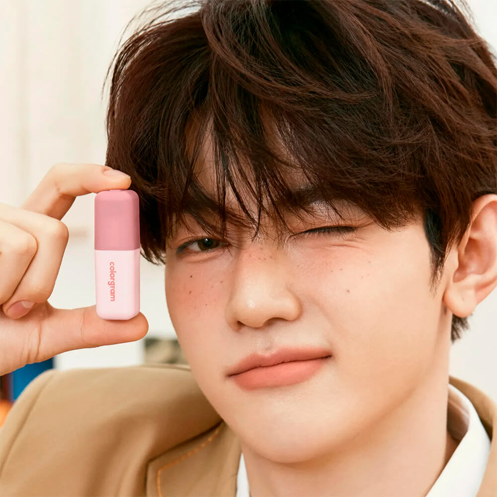 Вельветовый тинт-мусс для губ и щёк colorgram Nude Blur Tint 02 Charming Pink