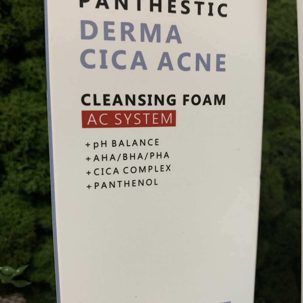 Очищающая пенка анти-акне EVAS Panthestiс Derma Cica Acne Cleansing Foam, 140 мл