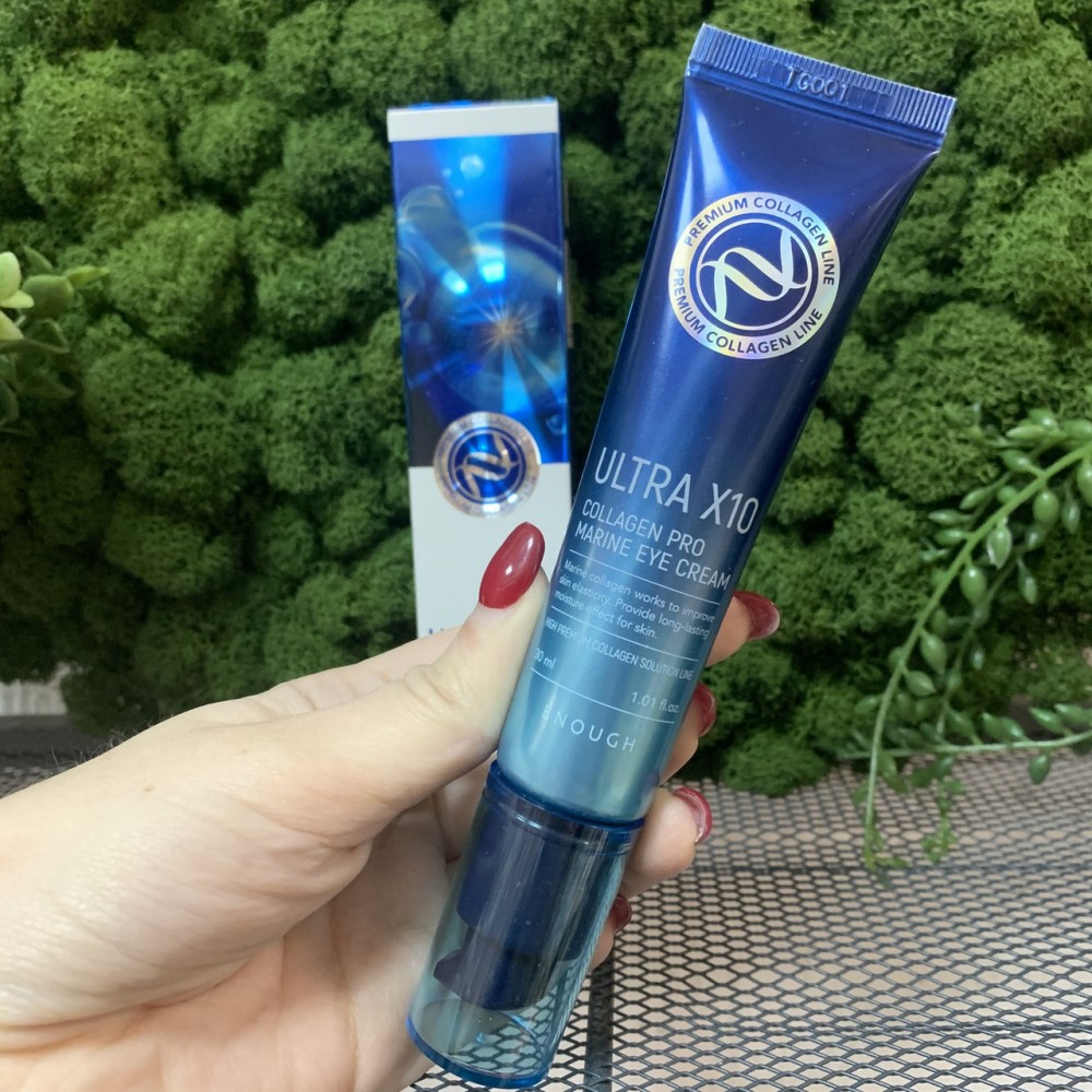 Крем вокруг глаз с коллагеном Enough Ultra X10 Collagen Pro Marine Eye Cream, 30ml