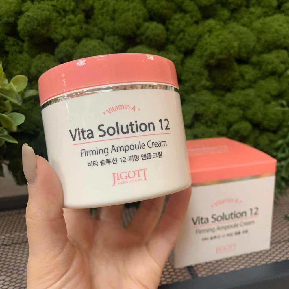 Укрепляющий ампульный крем для лица JIGOTT Vita Solution 12 Firming Ampoule Cream