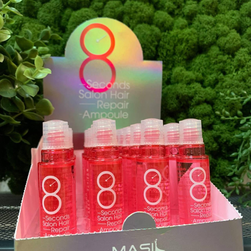 Протеиновая маска-филлер для поврежденных волос Masil 8 Seconds Salon Hair Repair Ampoule Протеиновая маска-филлер для поврежденных волос Masil 8 Seconds Salon Hair Repair Ampoule