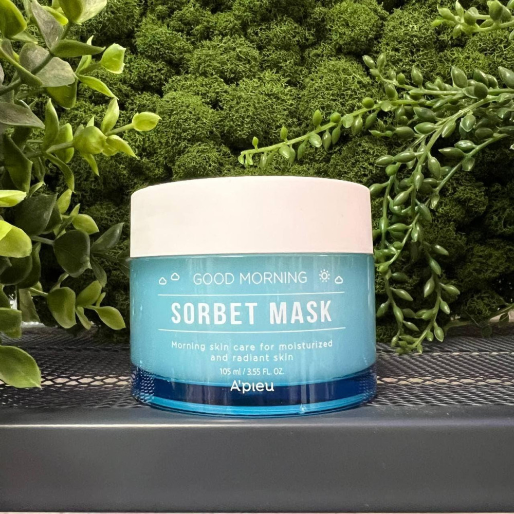 Утренняя маска для лица A'pieu Good Morning Sorbet Mask (105мл) Утренняя маска для лица A'pieu Good Morning Sorbet Mask (105мл)