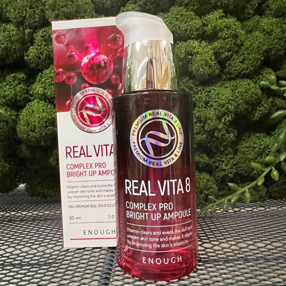 Cыворотка Enough Real Vita 8 Complex Pro Bright up Ampoule 30 мл