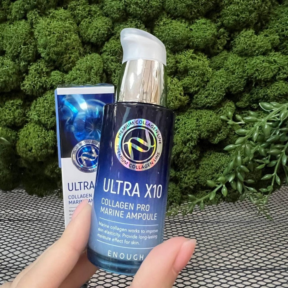Сыворотка с коллагеном Enough Ultra X10 Collagen Pro Marine Ampoule